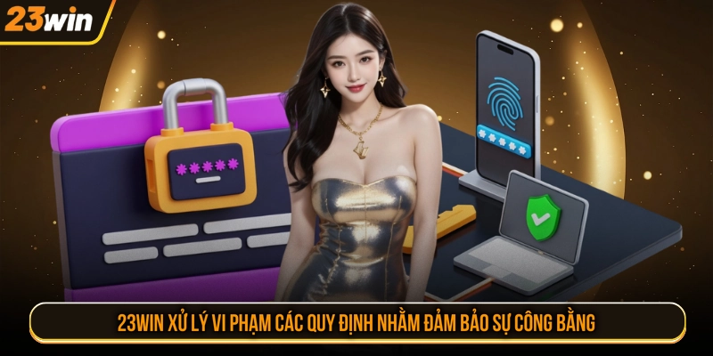 23WIN xử lý vi phạm các quy định nhằm đảm bảo sự công bằng