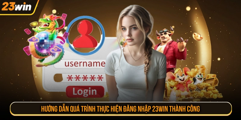 Hướng dẫn quá trình thực hiện đăng nhập 23WIN thành công